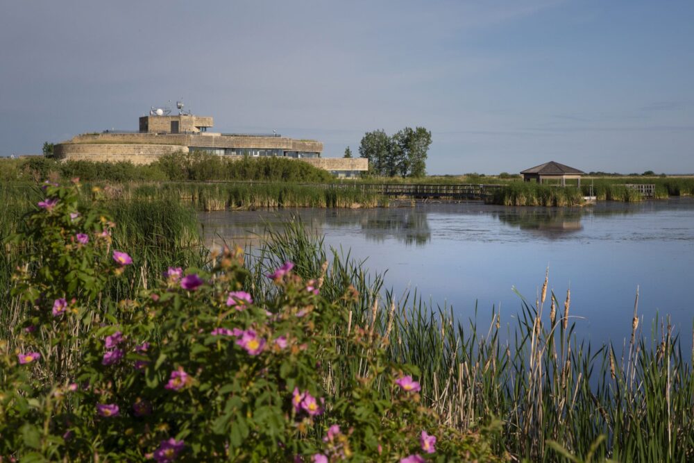 The award-winning Harry J. Enns Wetland Discovery Centre is embarking on an energy-efficient renewal journey with support from the federal government