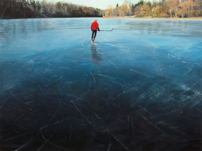 Ice Like Glass by Jennifer Walton, a Canadian fine artist based in Toronto. 